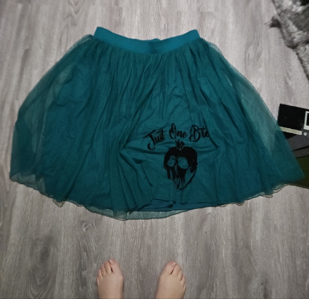 Teal Tulle Skirt